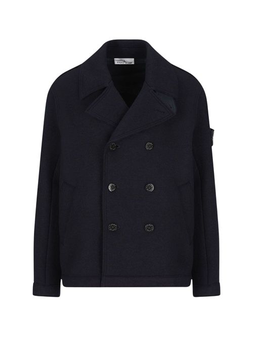 Double-breasted pea coat STONE ISLAND | 5100059S0IN1V0020